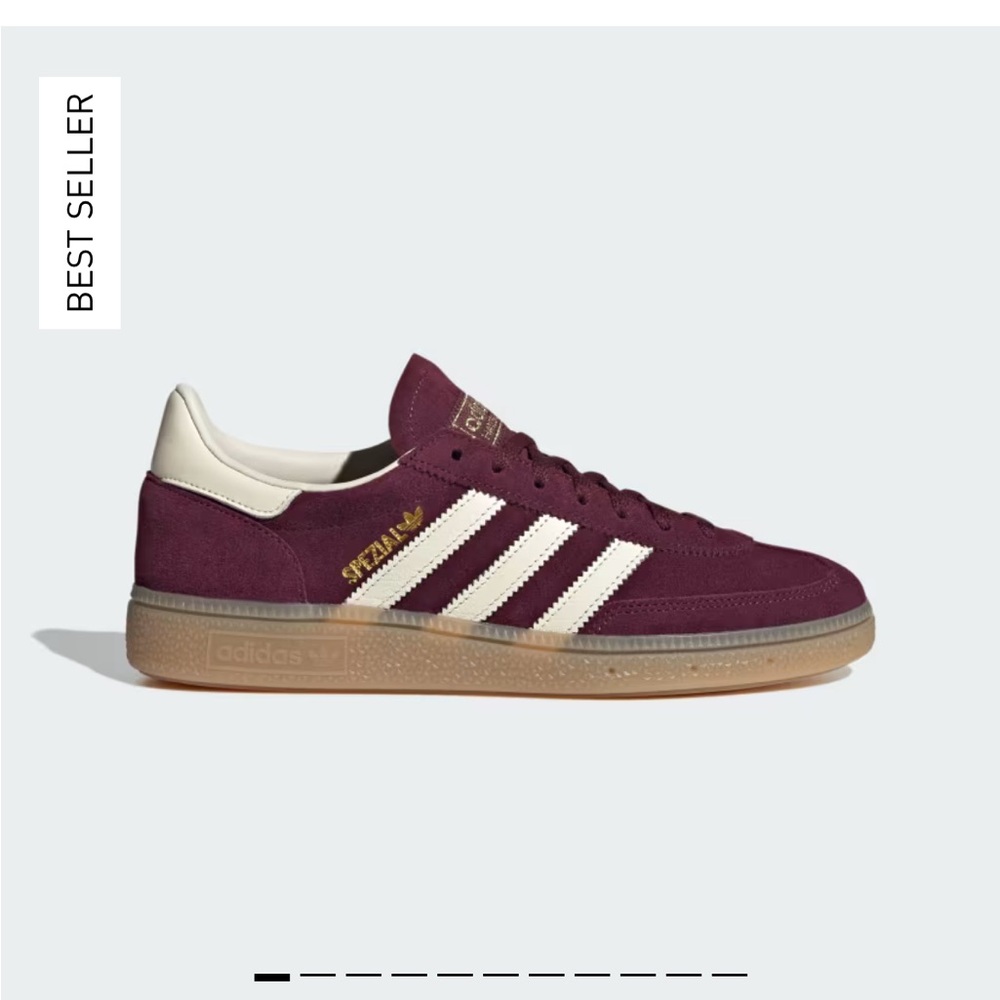 Adidas Handball Spezial Sneakers - Burgundy and Cream